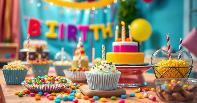 Doces de festa de aniversário que vão encantar seus convidados e tornar a celebração inesquecível Doces de festa de aniversário que vão encantar seus convidados e tornar a celebração inesquecível
