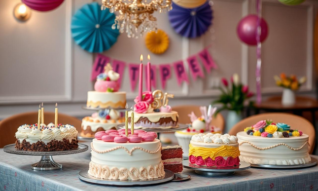 Bolos para festas: Guia completo para escolher o ideal